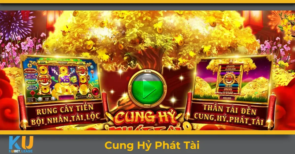 Cung hỷ phát tài KUBET là gì? Tổng quan về trò chơi quay slot
